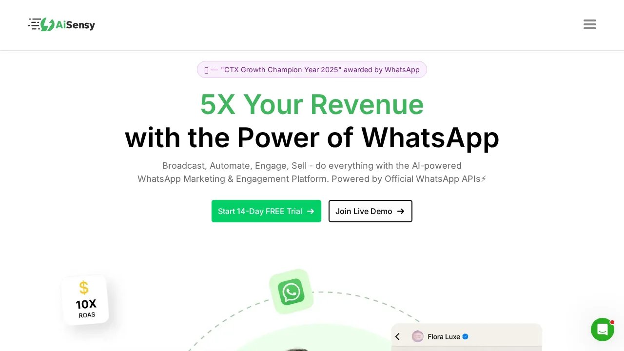 AiSensy screenshot 1