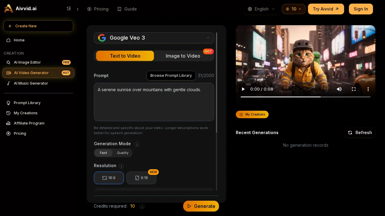 Aivvid AI screenshot 1