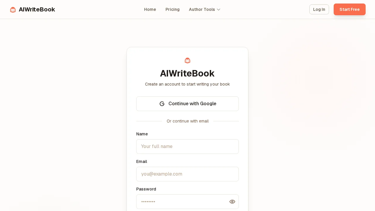AIWriteBook screenshot 1