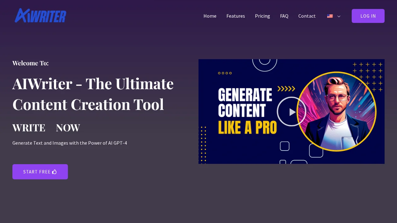 AIwriter screenshot 1