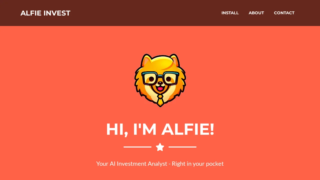Alfie Invest screenshot 1