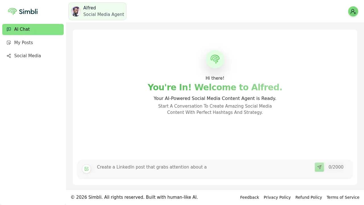 Alfred by Simbli.ai screenshot 1