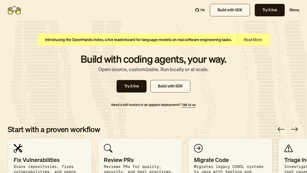 All Hands AI screenshot 1