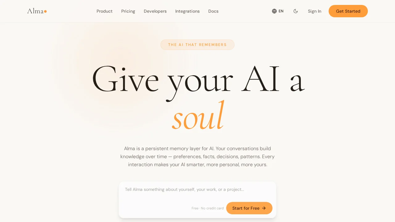 Alma by Olivares.AI screenshot 1