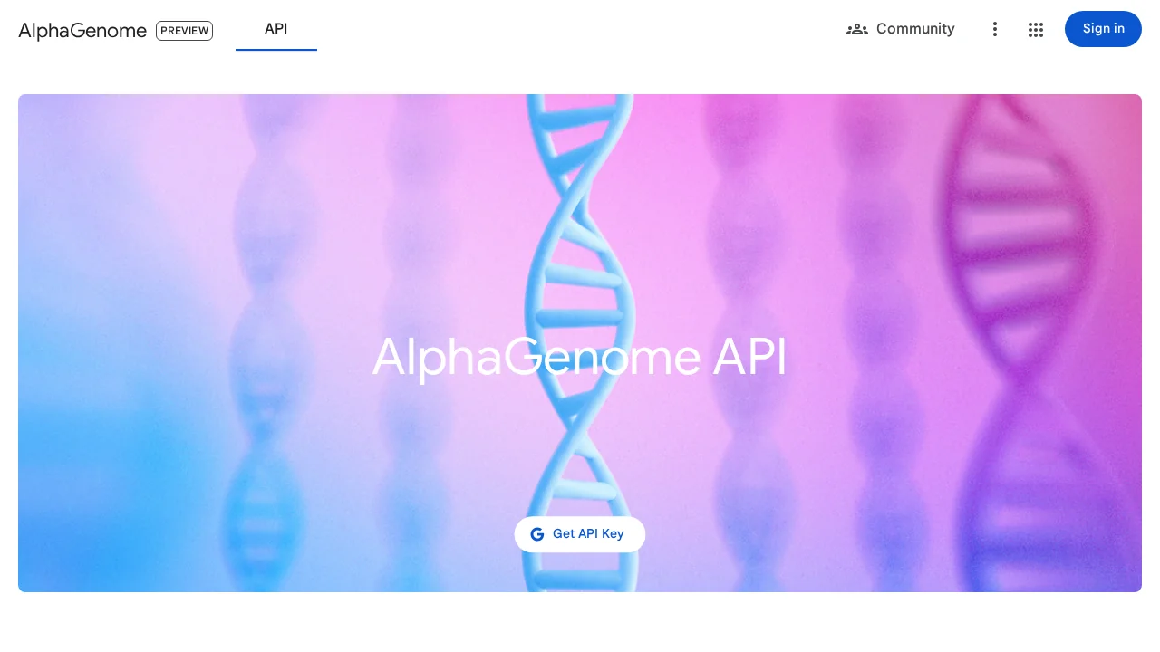 AlphaGenome screenshot 1