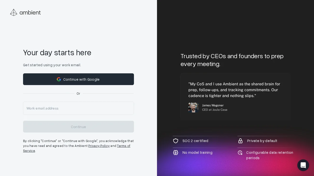 Ambient screenshot 1