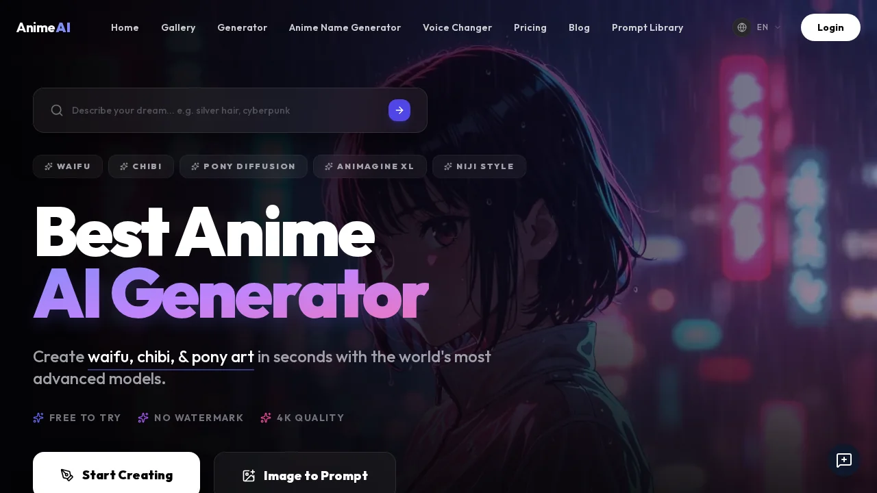 AnimeAI screenshot 1