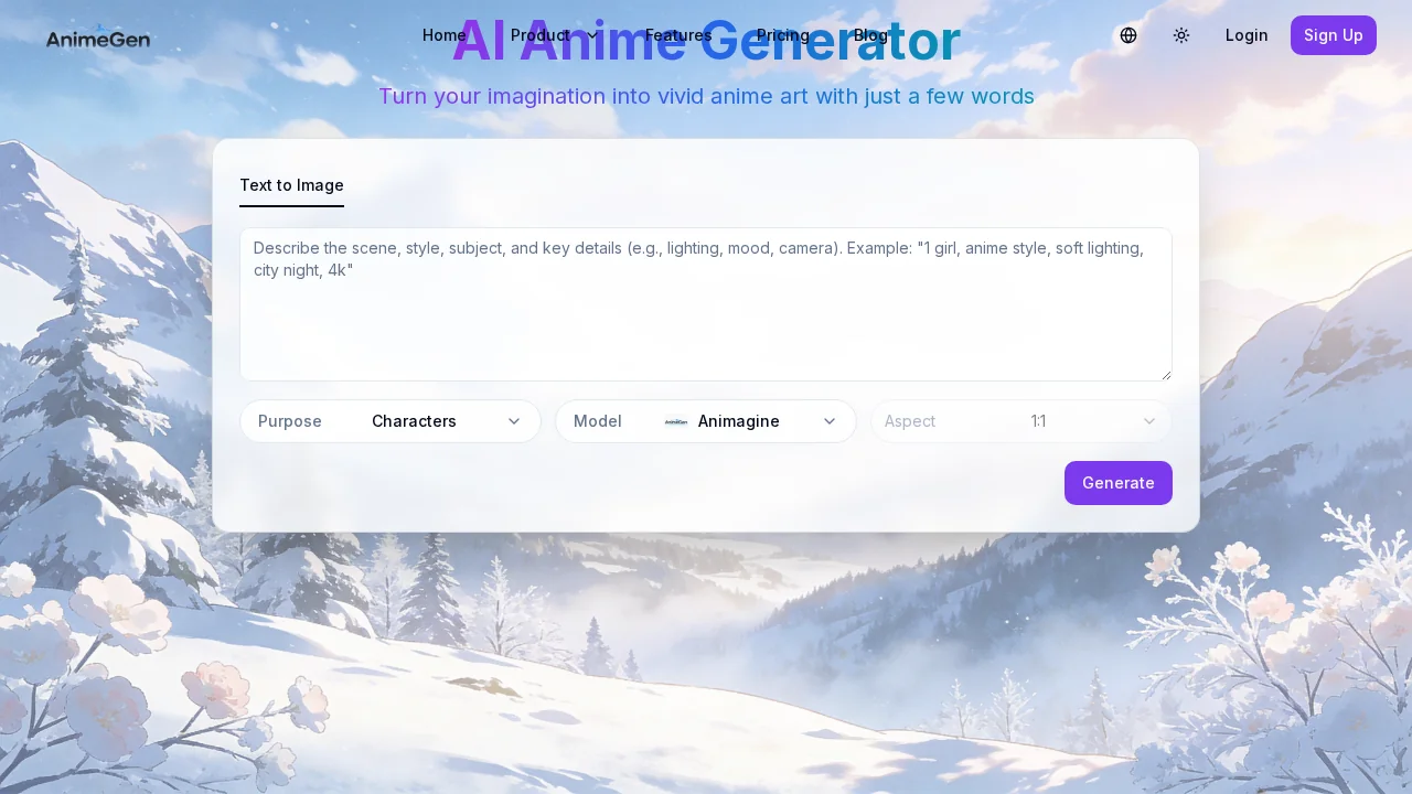 AnimeGen screenshot 1
