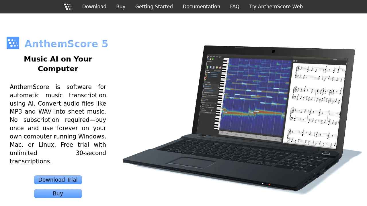 AnthemScore by Lunaverus screenshot 1