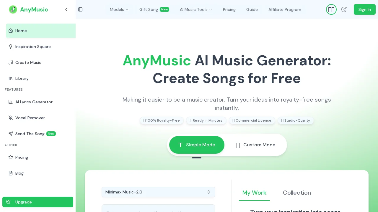 AnyMusic screenshot 1