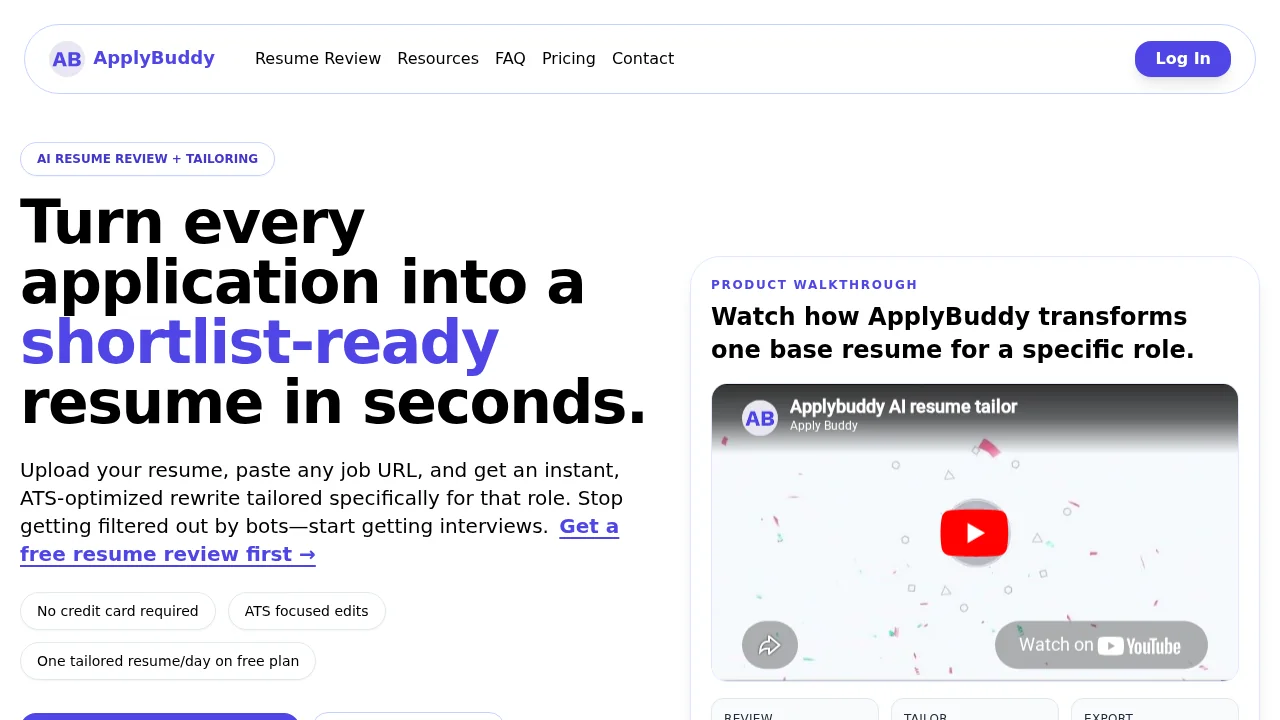 Apply Buddy AI screenshot 1