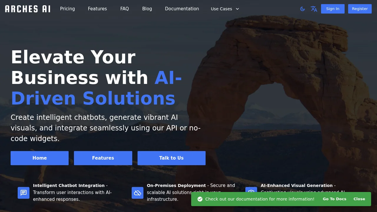 Arches AI screenshot 1