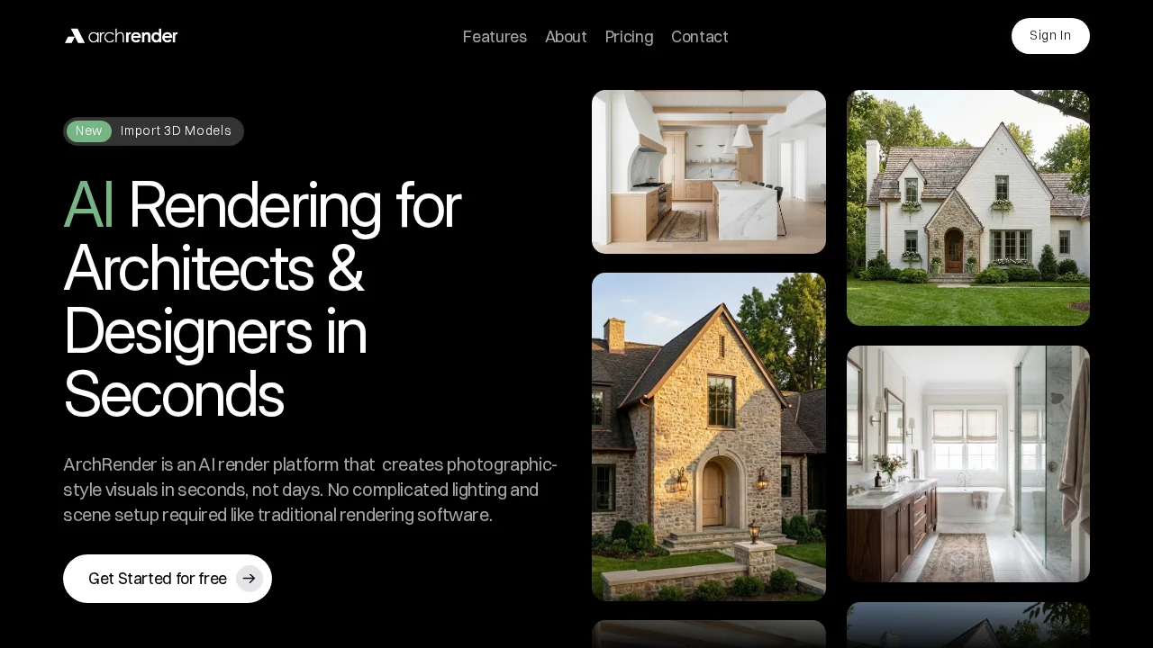 ArchRender screenshot 1
