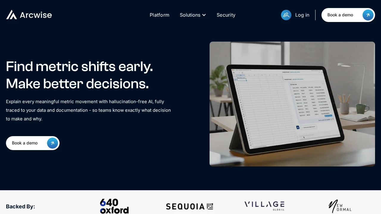 Arcwise screenshot 1