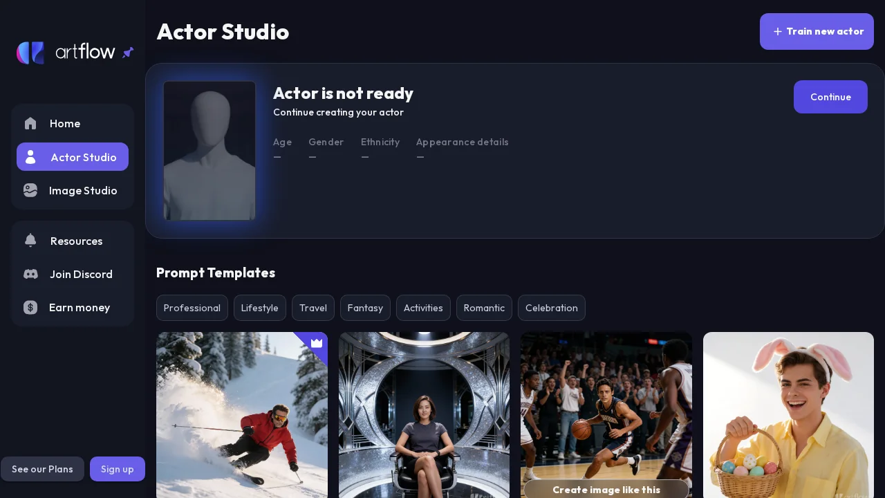 Artflow screenshot 1