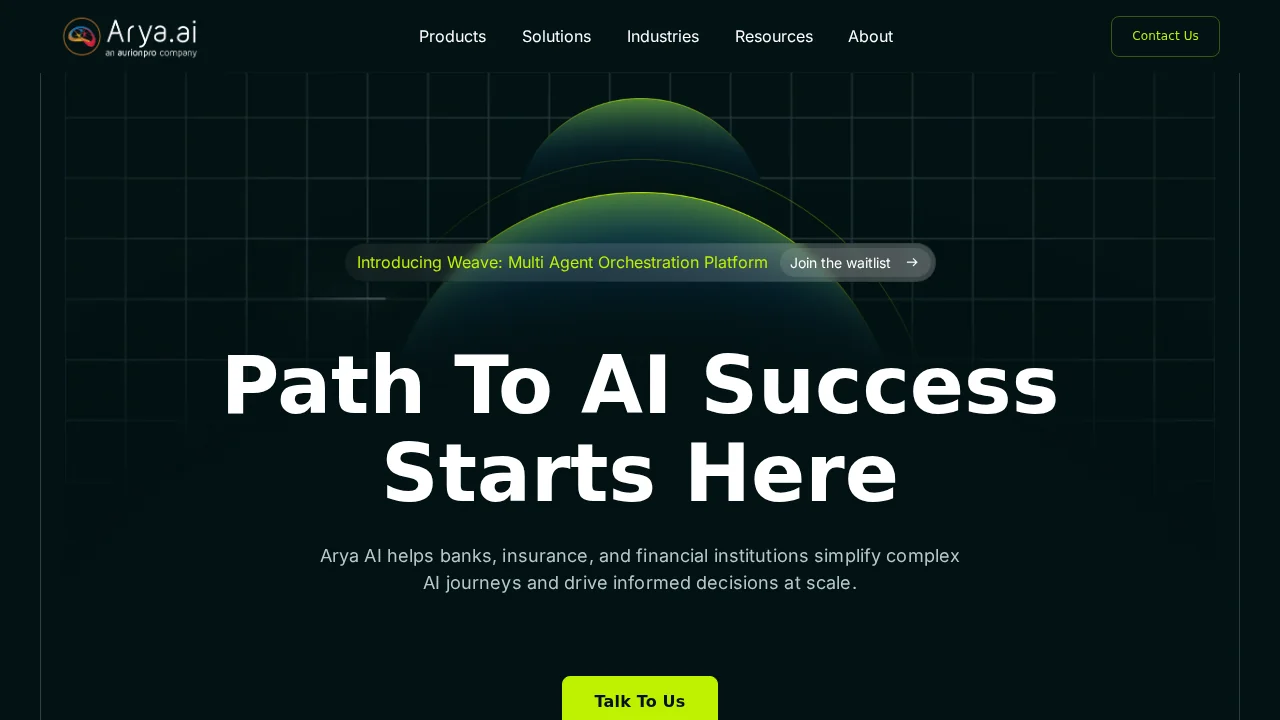 Arya.ai screenshot 1