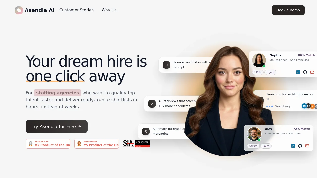 Asendia AI screenshot 1