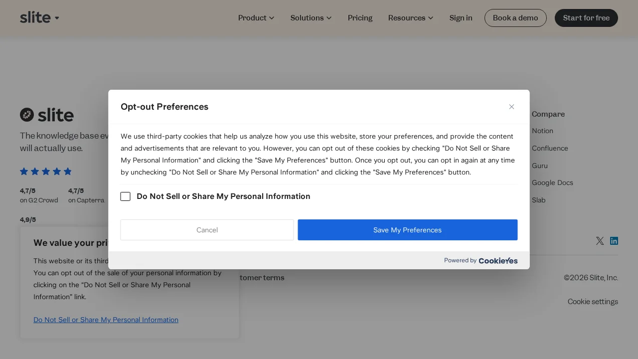 Ask by Slite screenshot 1