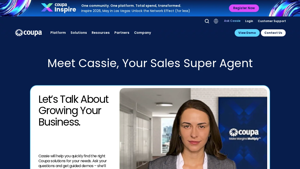 Ask Cassie by Coupa screenshot 1