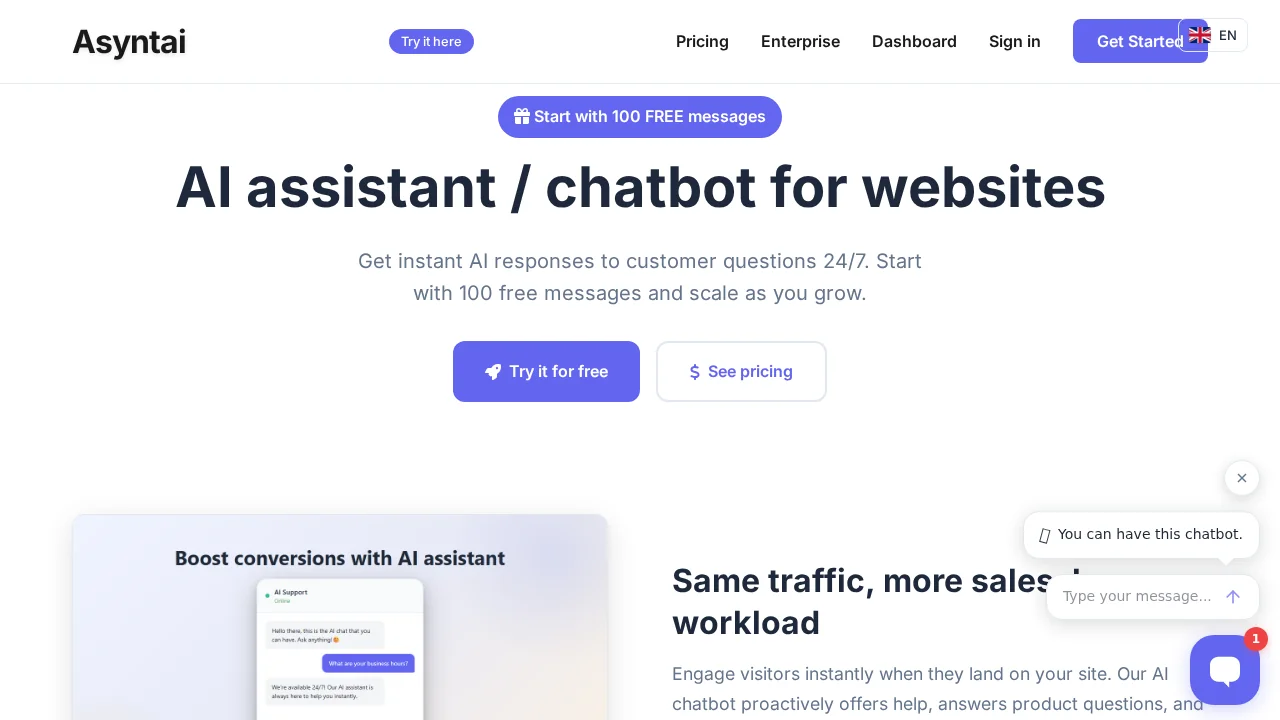Asyntai screenshot 1