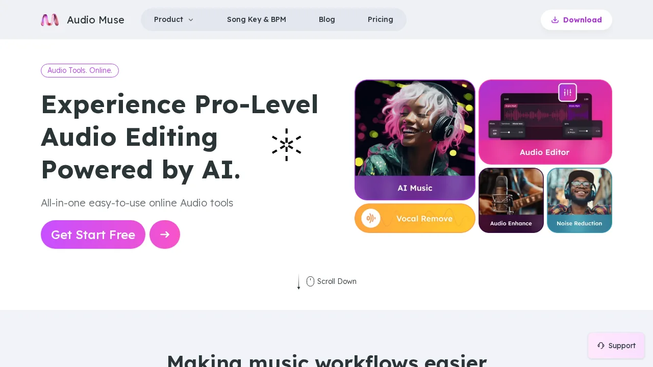 Audio Muse screenshot 1