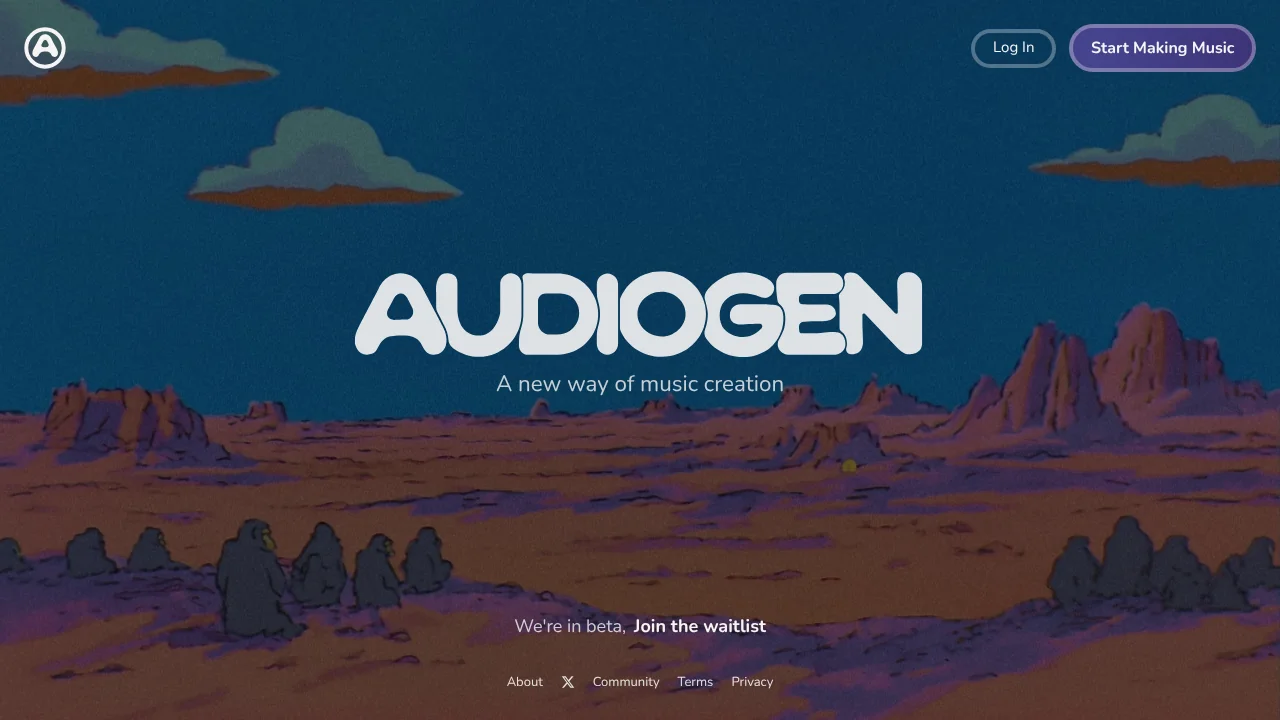 Audiogen screenshot 1