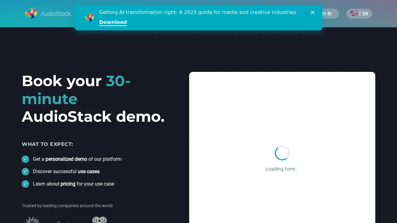 AudioStack screenshot 1