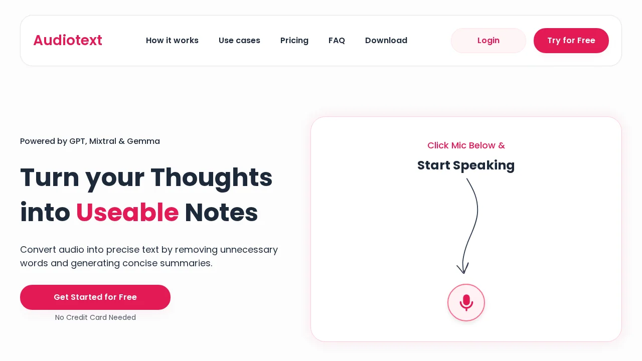 Audiotext Ai screenshot 1