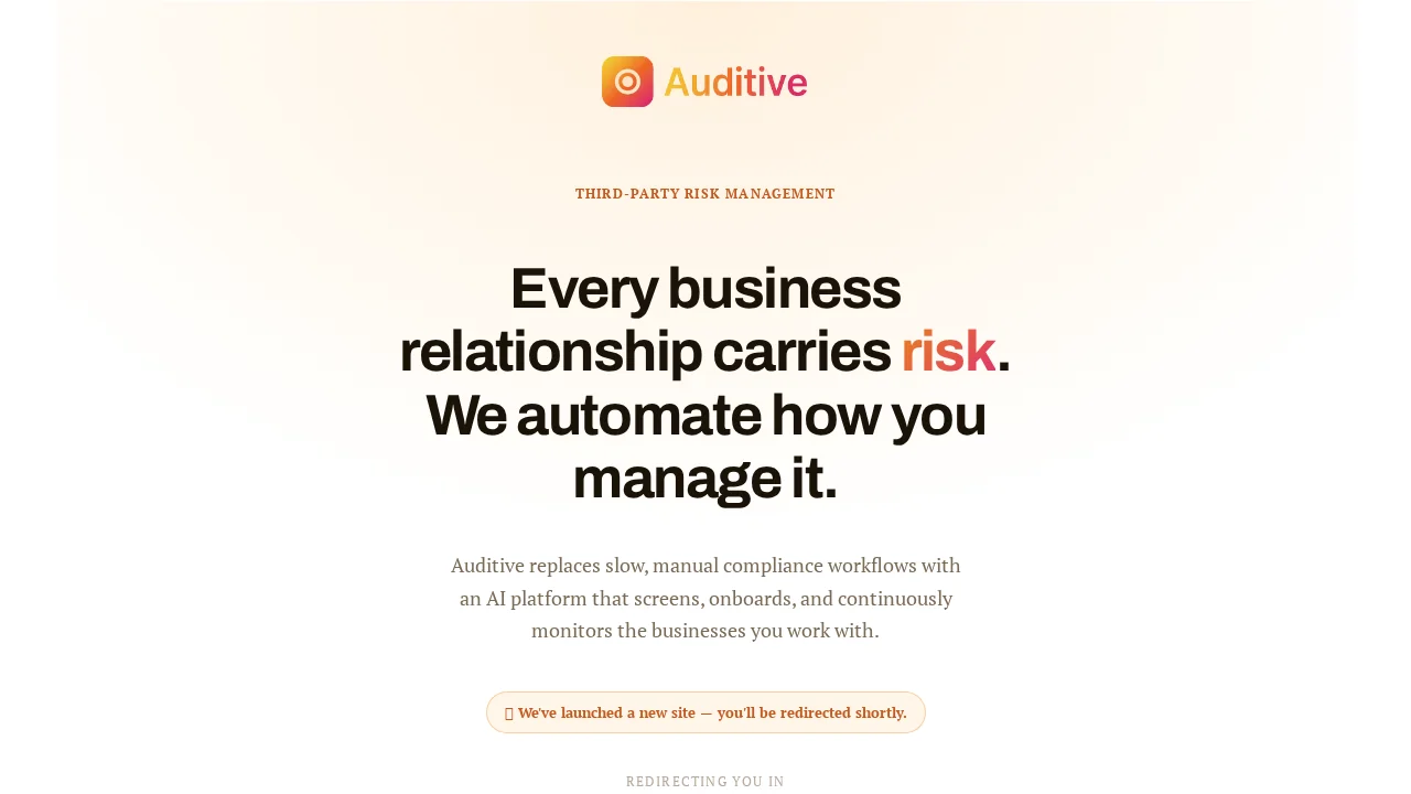 Auditive screenshot 1