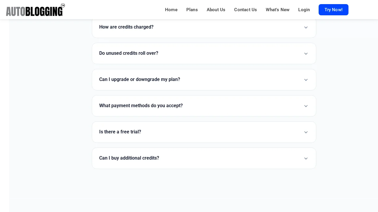 Autoblogging screenshot 1