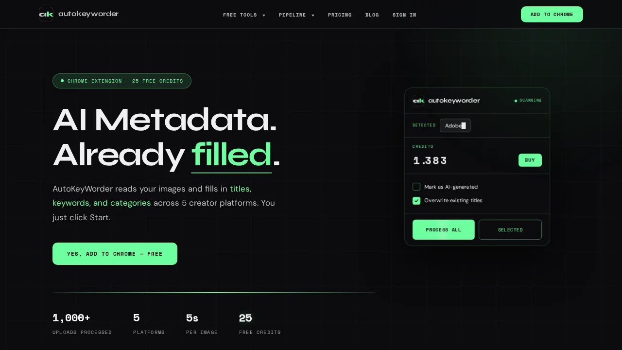 autokeyworder screenshot 1