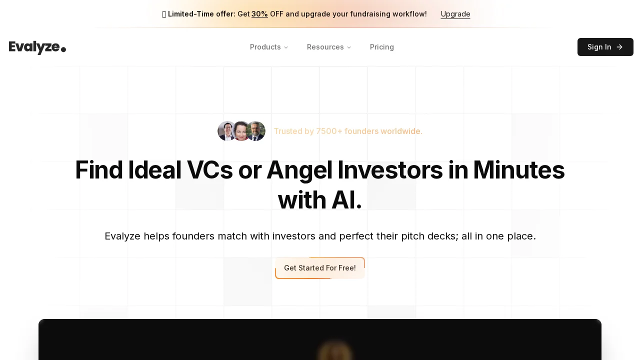 Automate your startup fundraising with AI screenshot 1