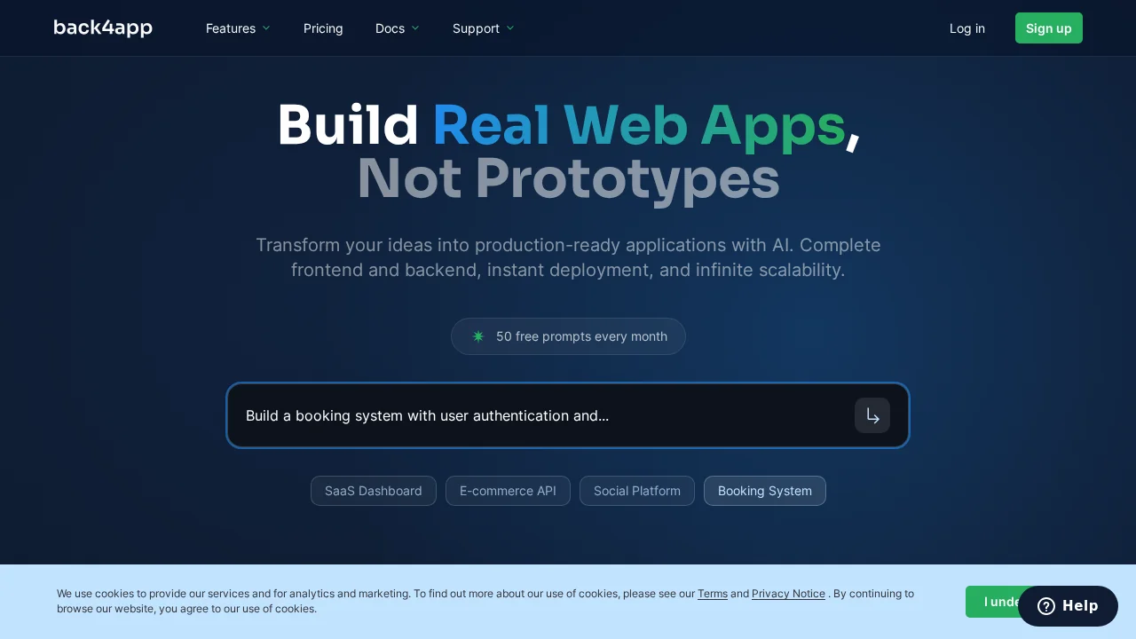 Back4app Agent screenshot 1