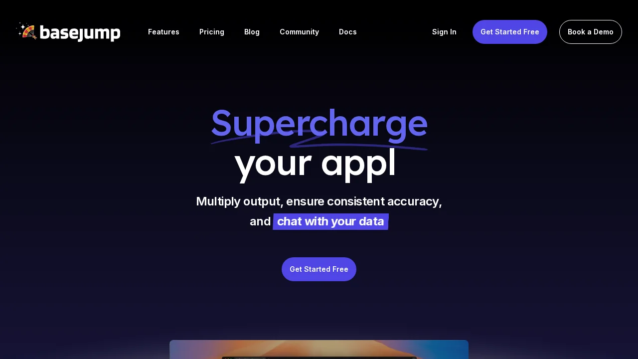 Basejump screenshot 1