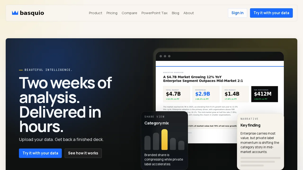 Basquio screenshot 1