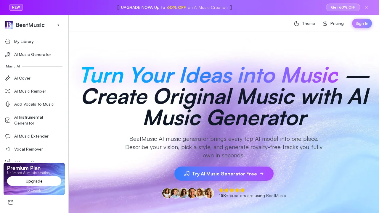 BeatMusic screenshot 1