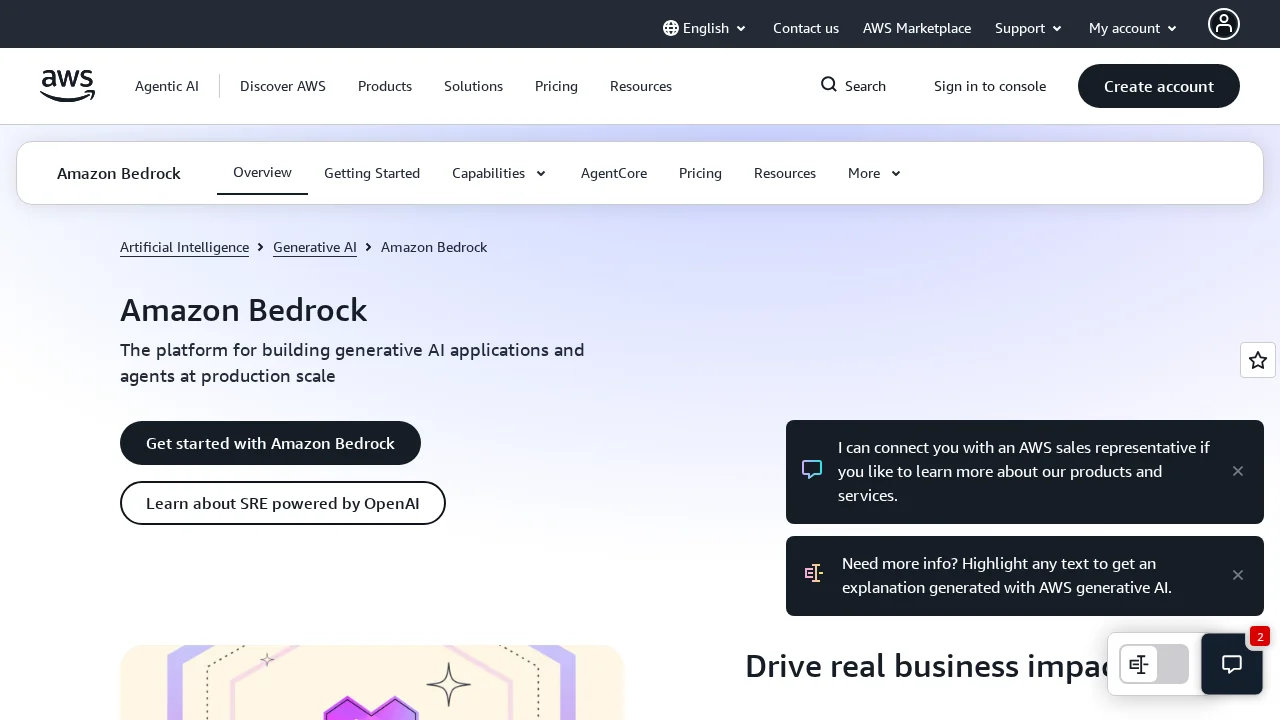 Bedrock screenshot 1