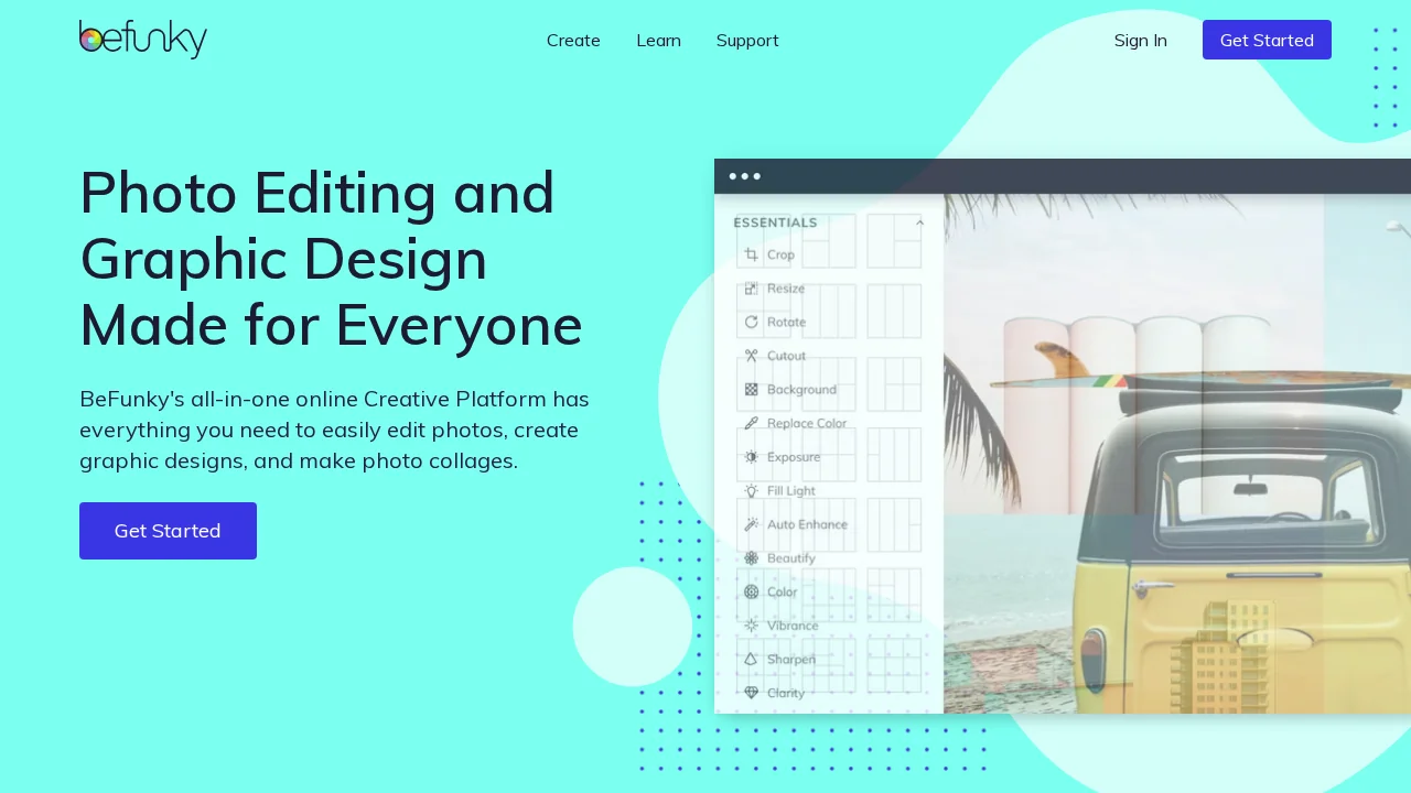 BeFunky screenshot 1