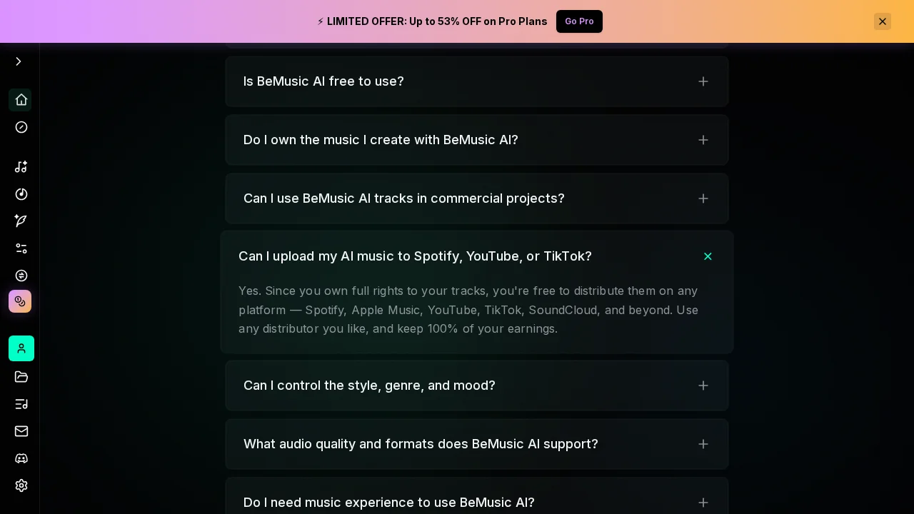 BeMusic AI screenshot 1