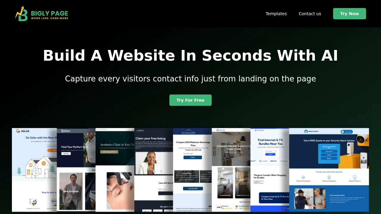 BiglyPage screenshot 1