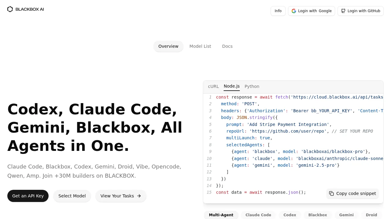 Blackbox AI screenshot 1