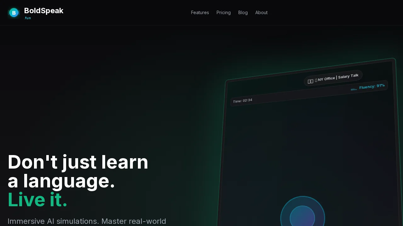 BoldSpeak screenshot 1