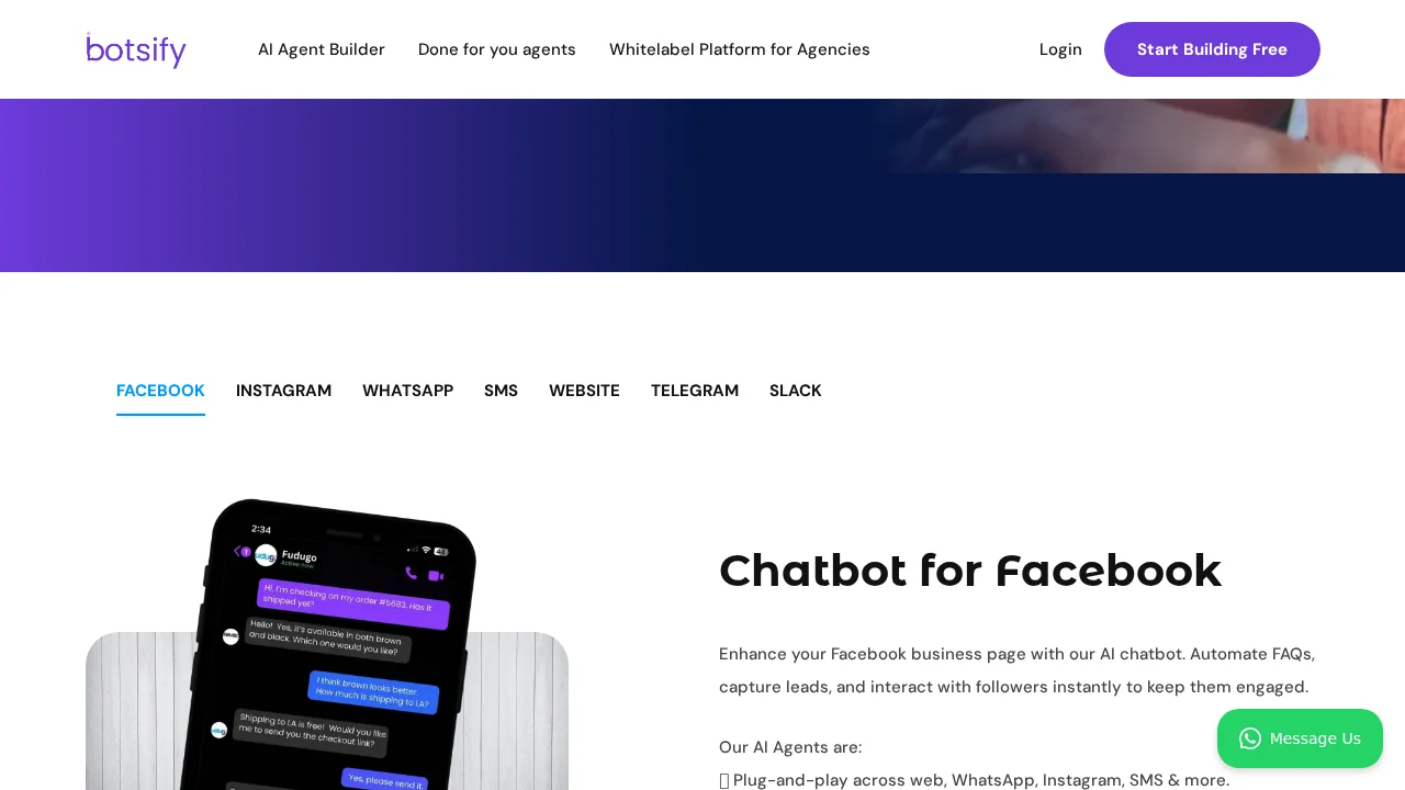 Botsify screenshot 1