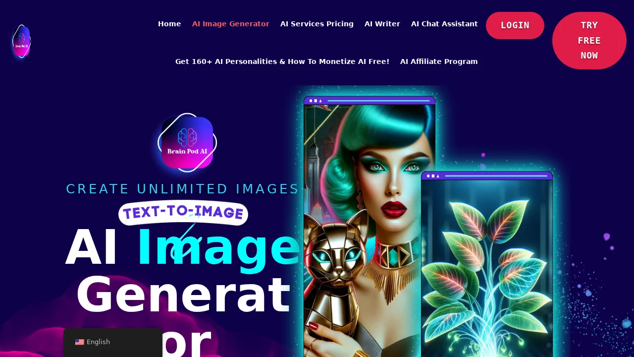 Brain Pod AI - image generator screenshot 1