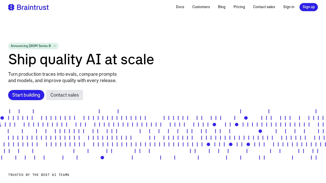 BraintrustData screenshot 1