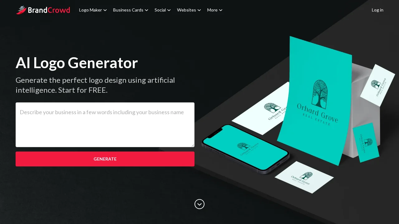 BrandCrowd | AI Logo Generator screenshot 1