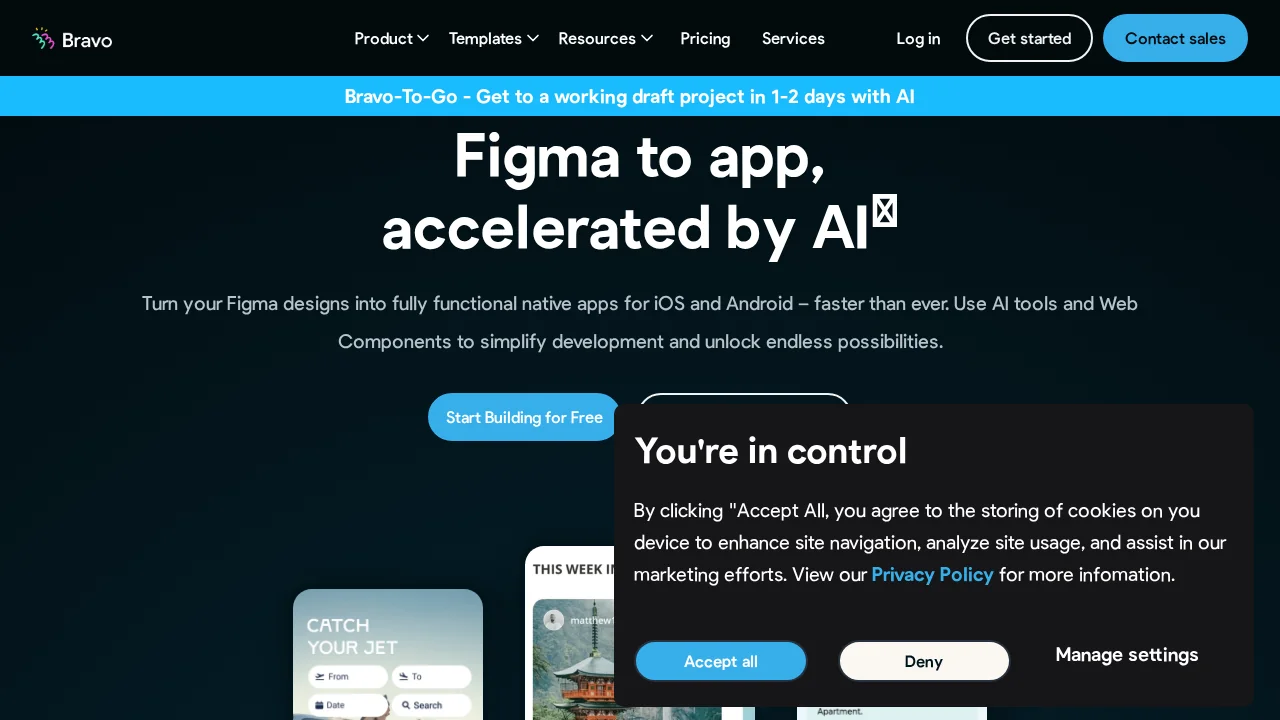 Bravostudio screenshot 1