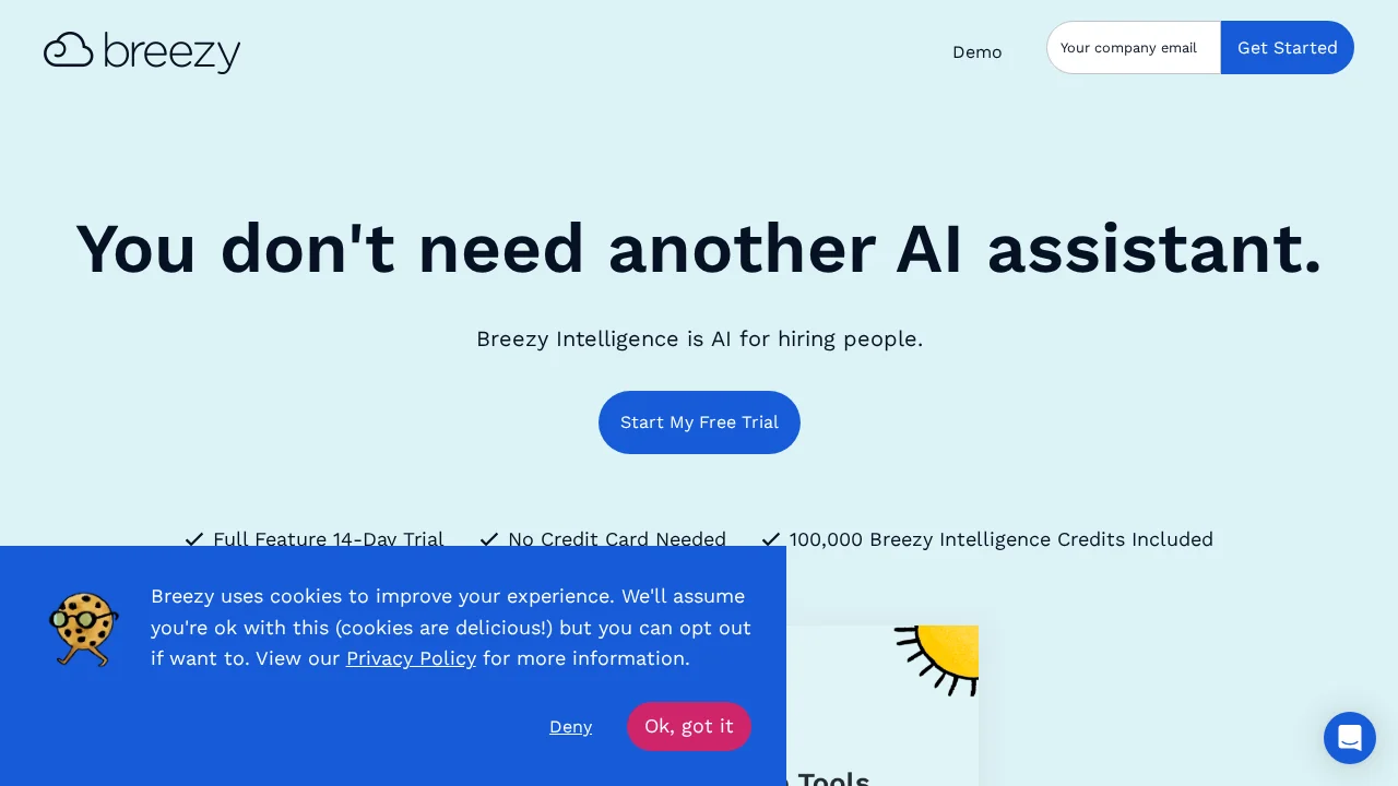 Breezy Intelligence screenshot 1