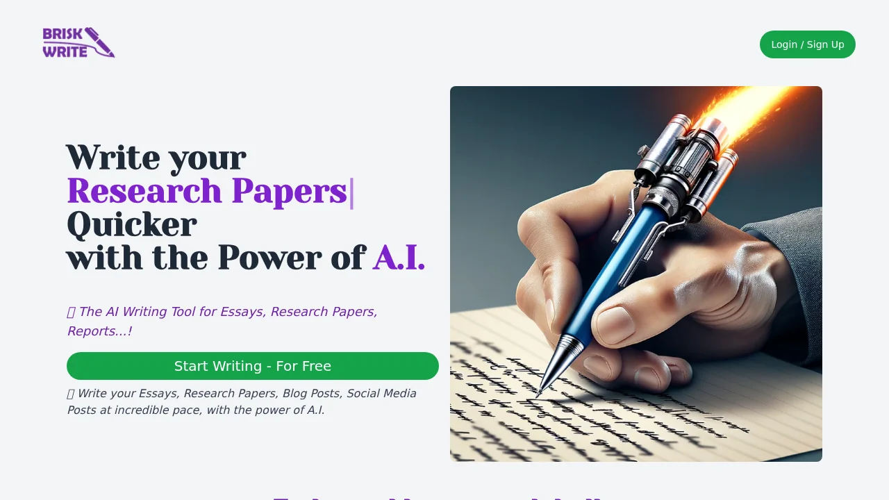 Brisk Write screenshot 1