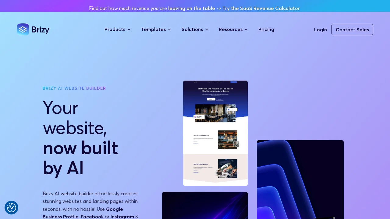 Brizy AI screenshot 1